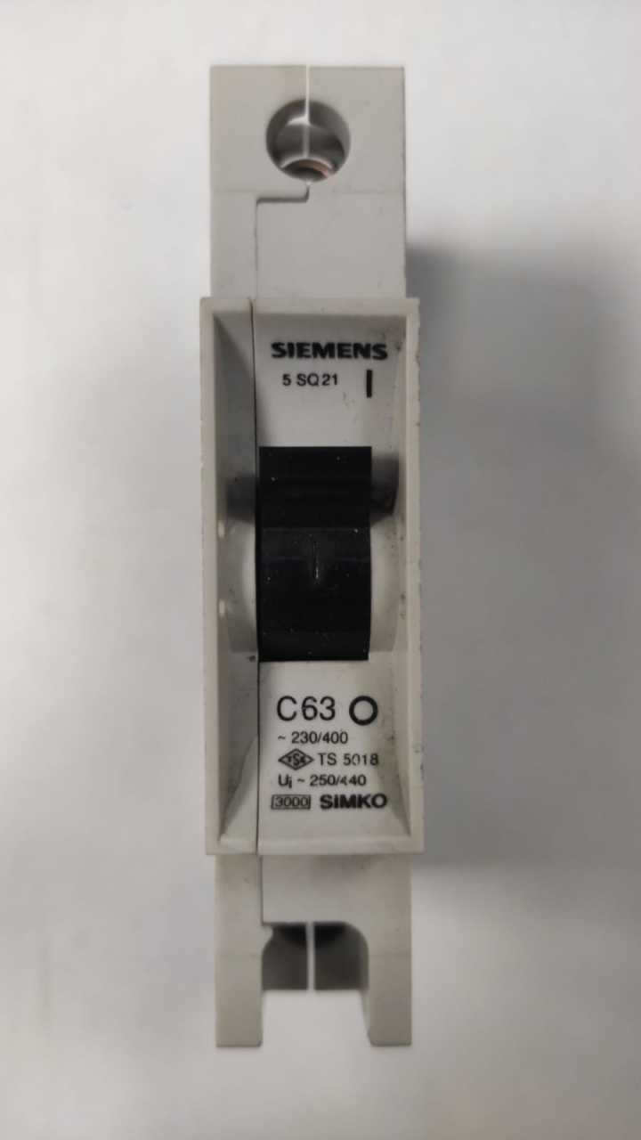 Siemens 5sg21 c63 Sigorta