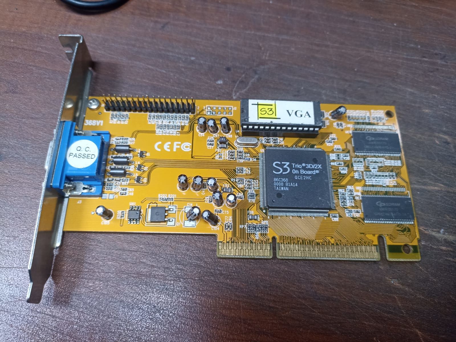 Diamond Multimedia 368V1 S3 VA-368 8MB AGP Video Card
