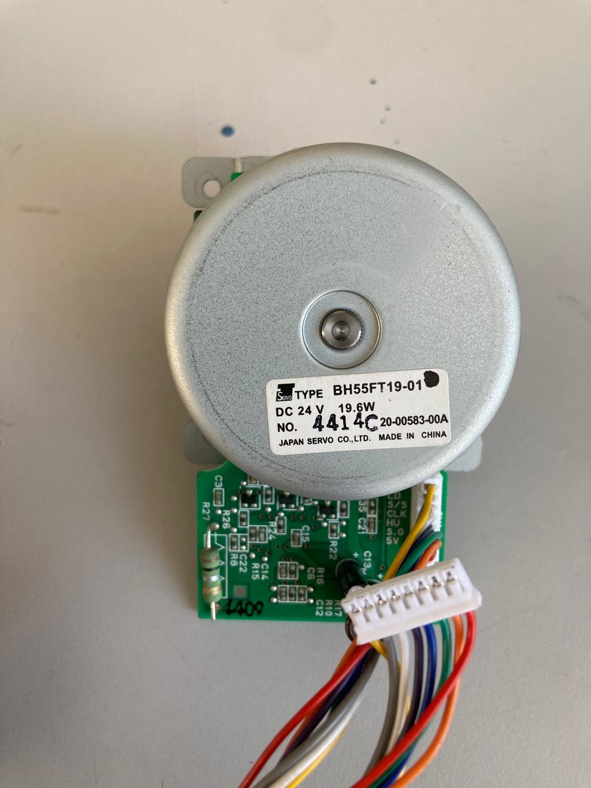 Dell 1700 Laser Printer DC 24V Motor 20-00583-00A BH55FT19-01 Japan Servo 8 Kablolu Motor