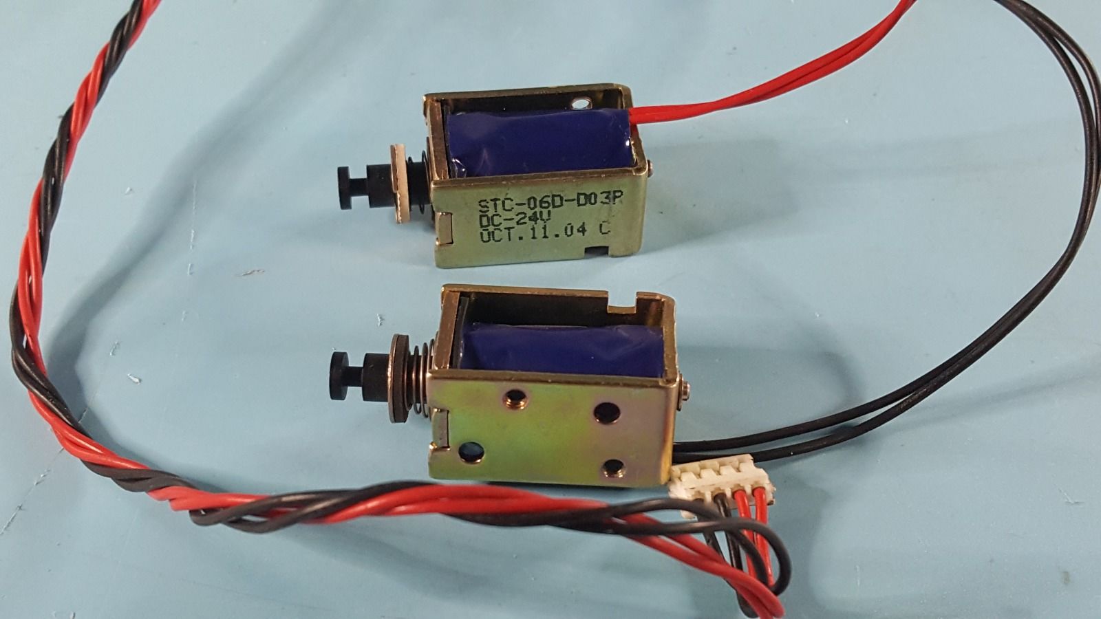 Relay STC-06D-D03P Solenoid İtme Çekme Rolesi