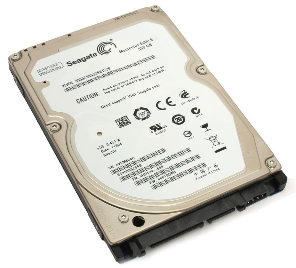 SEAGATE SATA 500GB ST9500325AS   2.5'' 5400RPM HDD