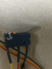 ZIPPY SMV 5A 125/250VAC Micro switch 3 Pin With Press Lever