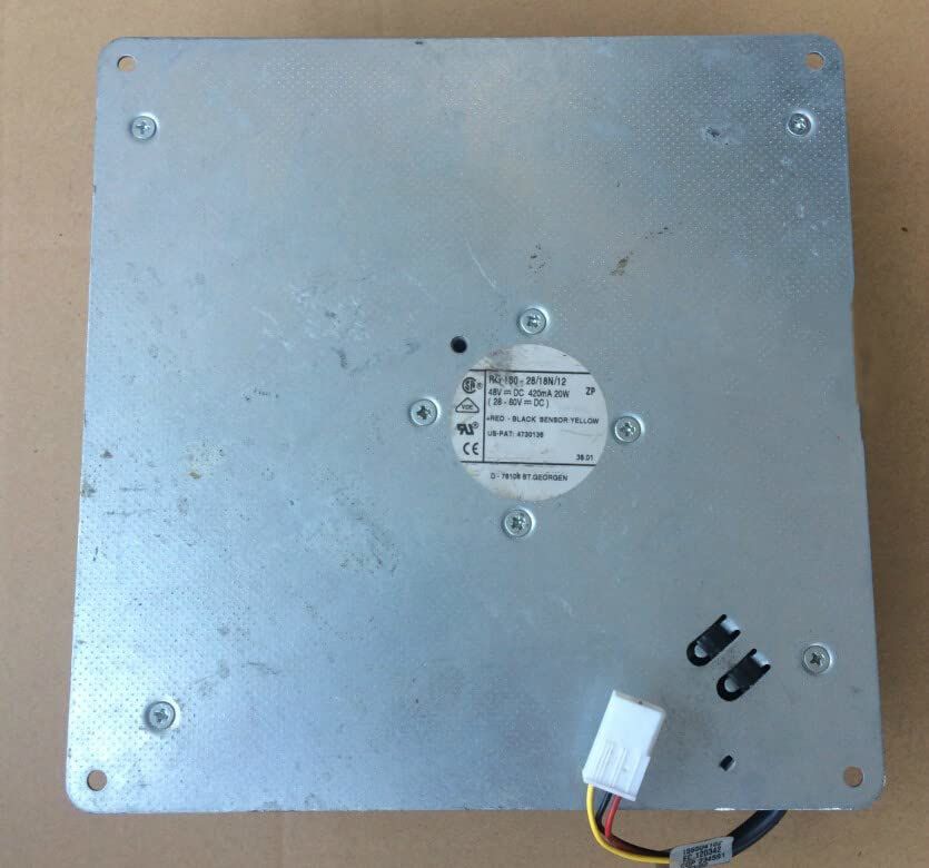 PAPST RG160-28/18N/12 220x220x56mm 22cm DC48V 420mA 20W 3-Wire Turbo Blower Cooling Fan