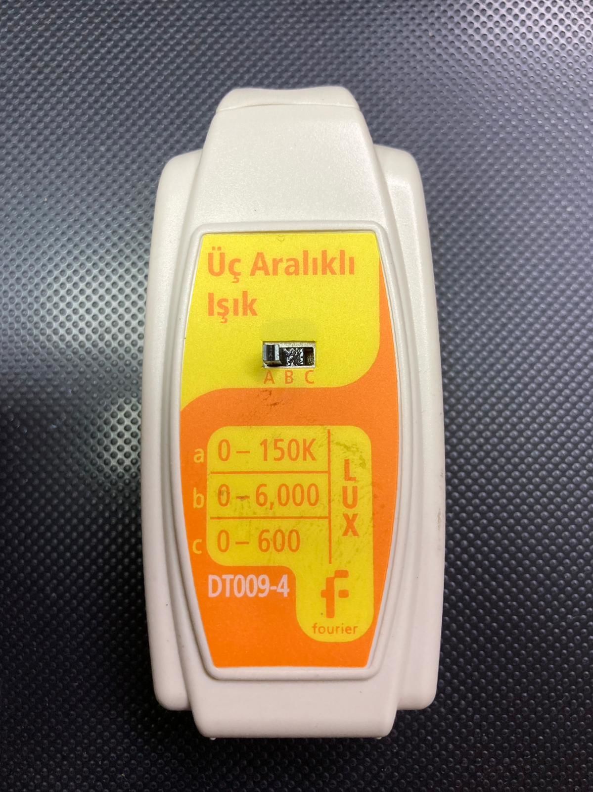 Fourier Education DT009-4 ,Işık sensörü 0-600/0-6000/0-150 000 lx