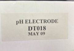 Fourier Education DT018 pH sensörü için elektrot. (einstein, 1 modifikasyon)