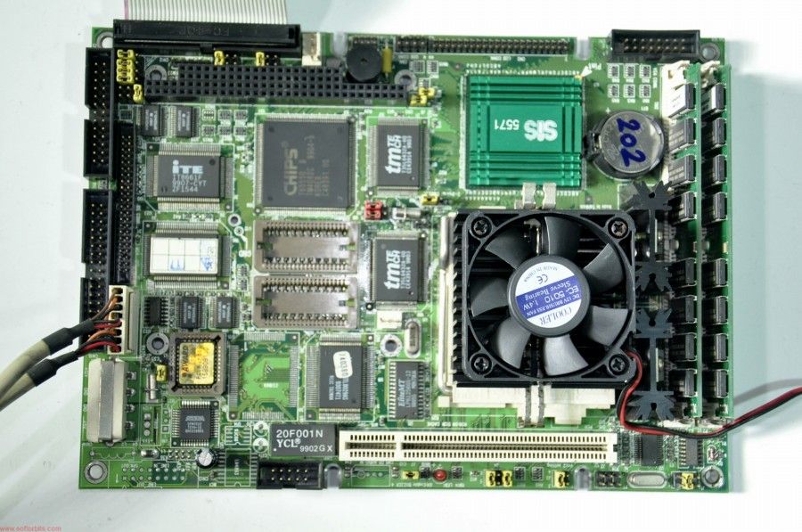 ADVANTECH SOKET 7 PCM-5862 EDORAM ANAKART