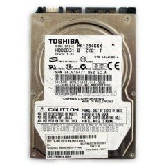 TOSHIBA SATA 120GB MK1234GSX 2.5'' 5400RPM HDD