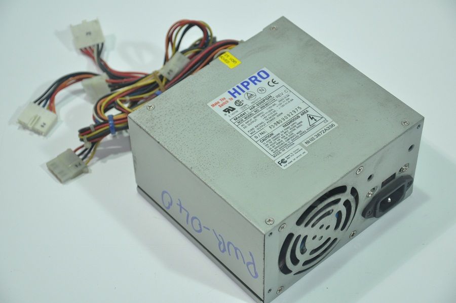 Hipro HP-200PGN 009-0011174 200W AT  POWER SUPPLY