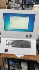 18,5'' Dokunmatik Atom 2gb Ram 250GB HDD Metal klavye Kiosk PC