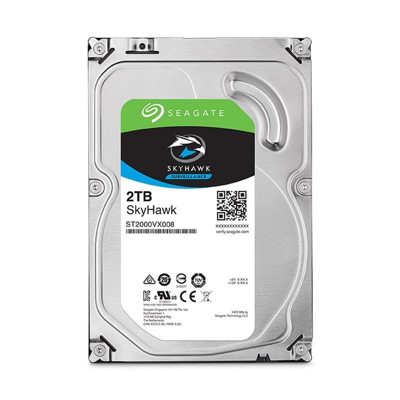 SEAGATE SATA 2TB SKYHAWK ST2000VX008 3.5'' 6Gb/s HDD