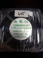 COMMONWEALTH FP-108/DC 120X40 12 VDC 0.60A FAN