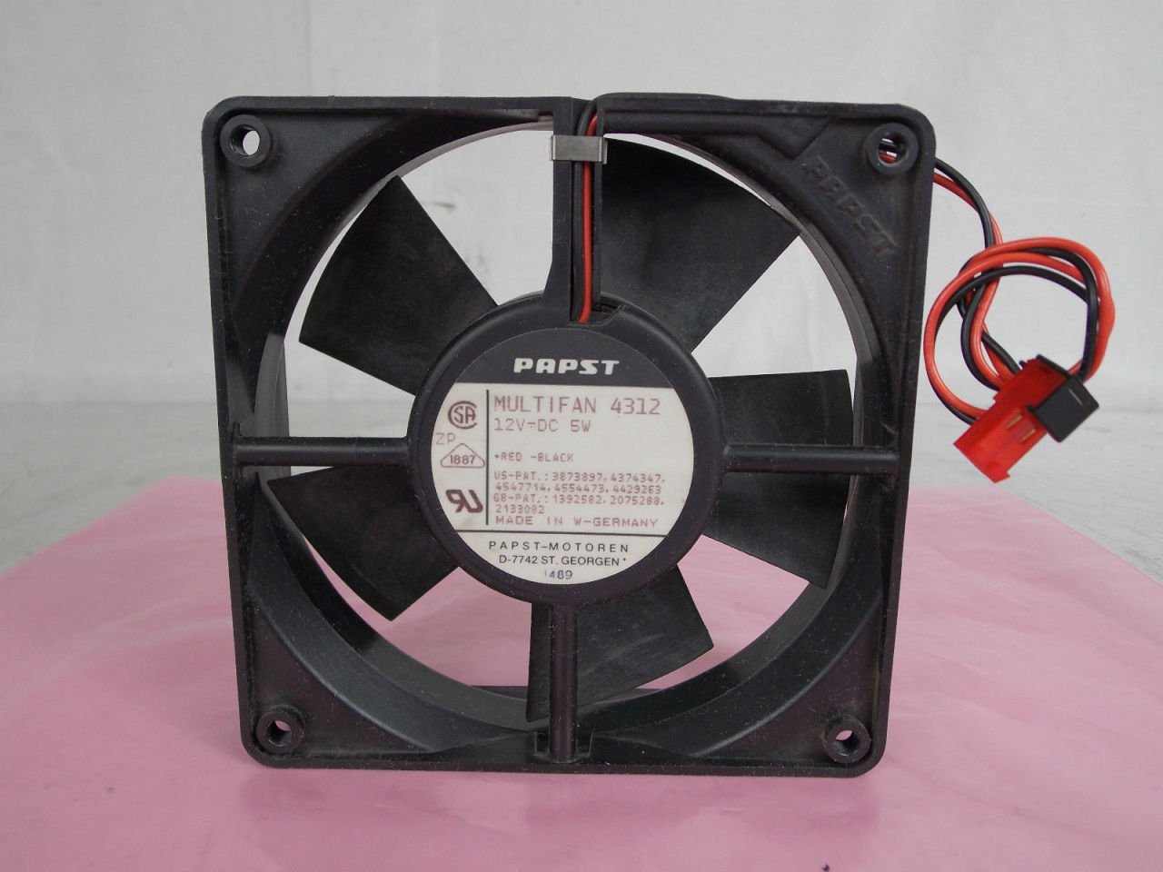 PAPST 4312 G 120X33 12 VDC 5W FAN
