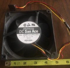 SANYO 109R1212H1151 120x38 12 VDC 0.52A FAN