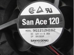 SANYO 9G1212H102 120x38 12 VDC 0.38A FAN