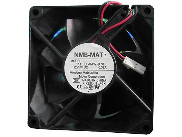 NMB 3110KL-04W-B70 80X25 12 VDC 0.38A FAN