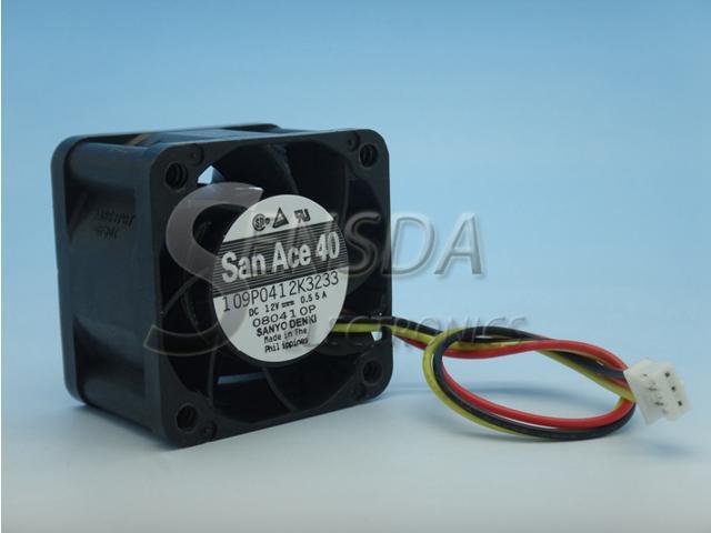 SANYO 109P0412K3233 40X28 12 VDC 0.55A FAN