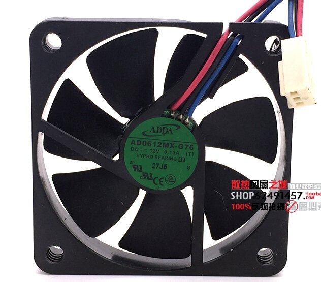 ADDA AD0612MX-G76 60X10 12 VDC 0.13A FAN