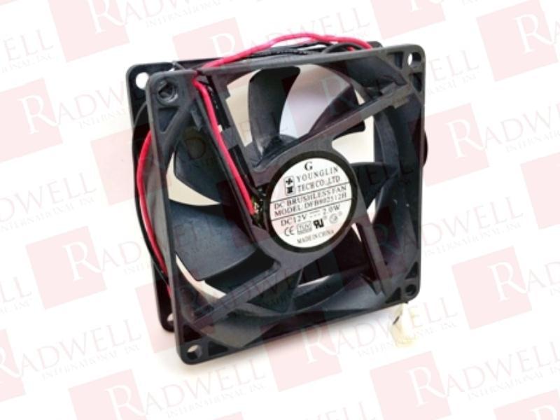 YOUNGLIN DFB802512H 80X25 12 VDC 2.0W FAN