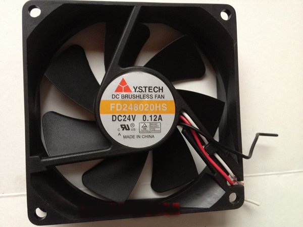 YSTECH FD248020HS 80X20 24 VDC 0.12A FAN