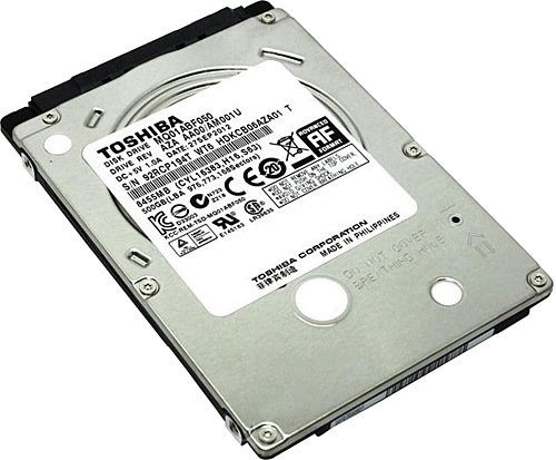 Toshiba 2.5'' 500 GB MQ01ABF050 SATA 2.0 5400 RPM Hard Disk