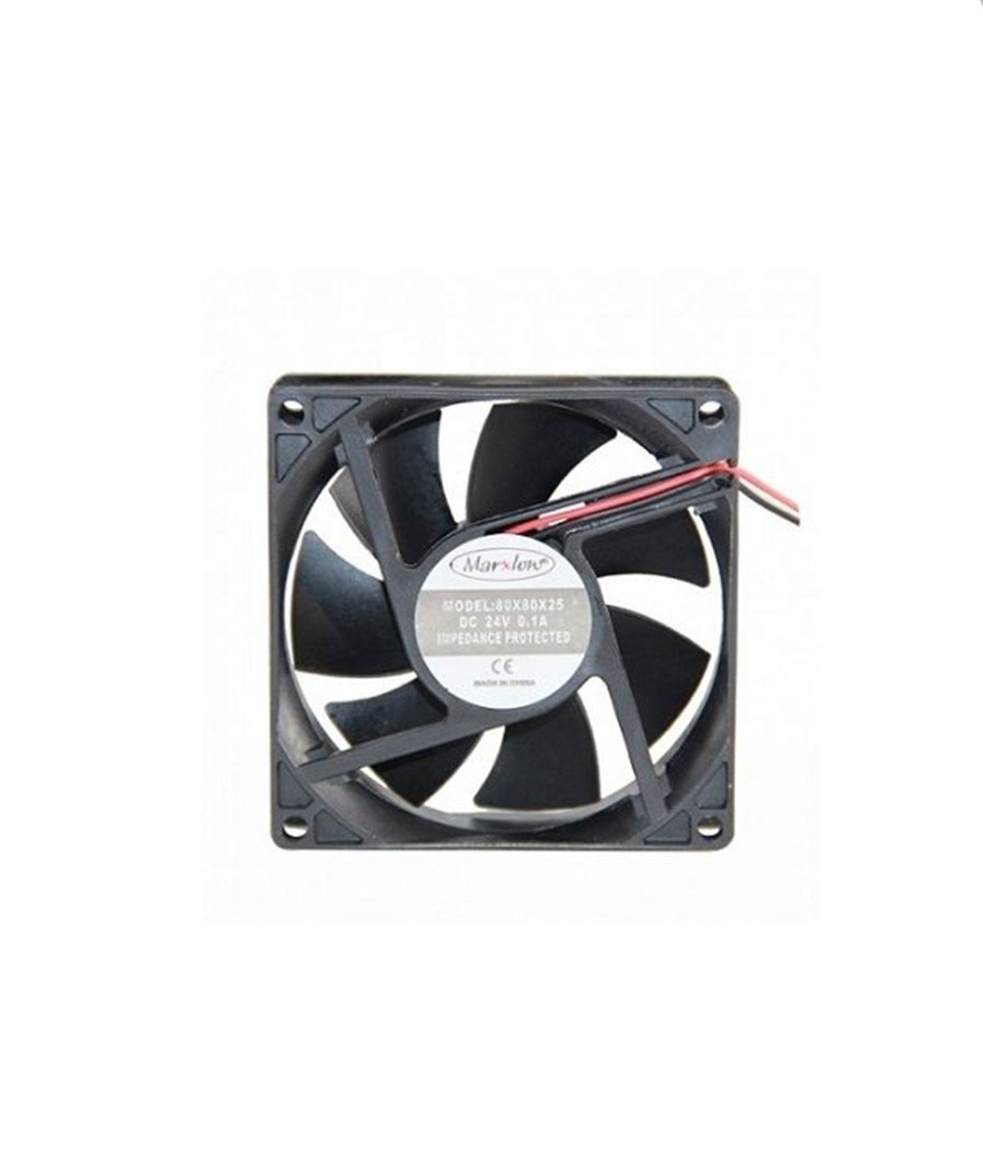 MARXLOW 80x80x25 DC 24V Kare Fan