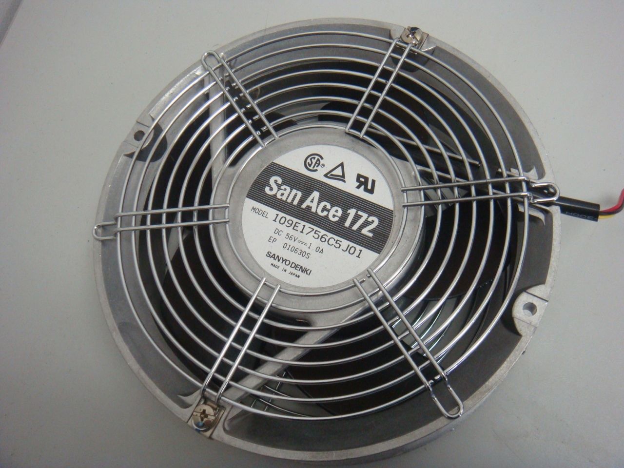 Sanyo SAN ACE 172 - 56V 1A Cooling Fan 109E1756C5J01