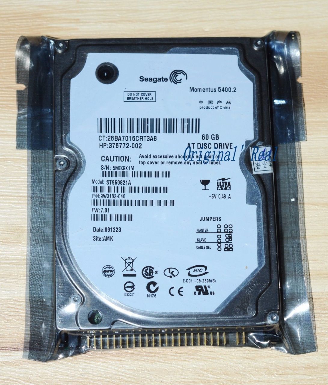 SEAGATE IDE 60GB ST960821A 2.5'' 5400RPM HDD