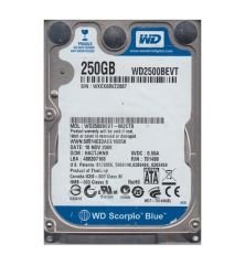 Western Digital SATA 250GB WD2500BEVT-00ZCT0 2.5'' 5400RPM HDD