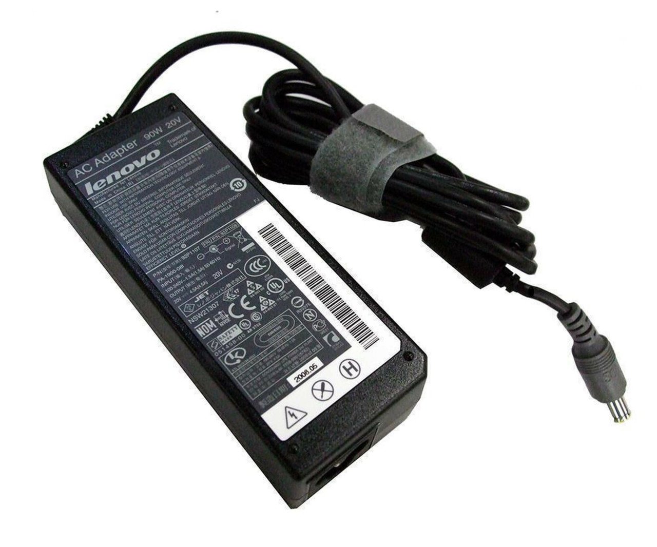 Orjinal Lenovo 92P1107 - 90W 20V 4.5A 5.5mm Tip AC Adapter For Lenovo Thinkpad