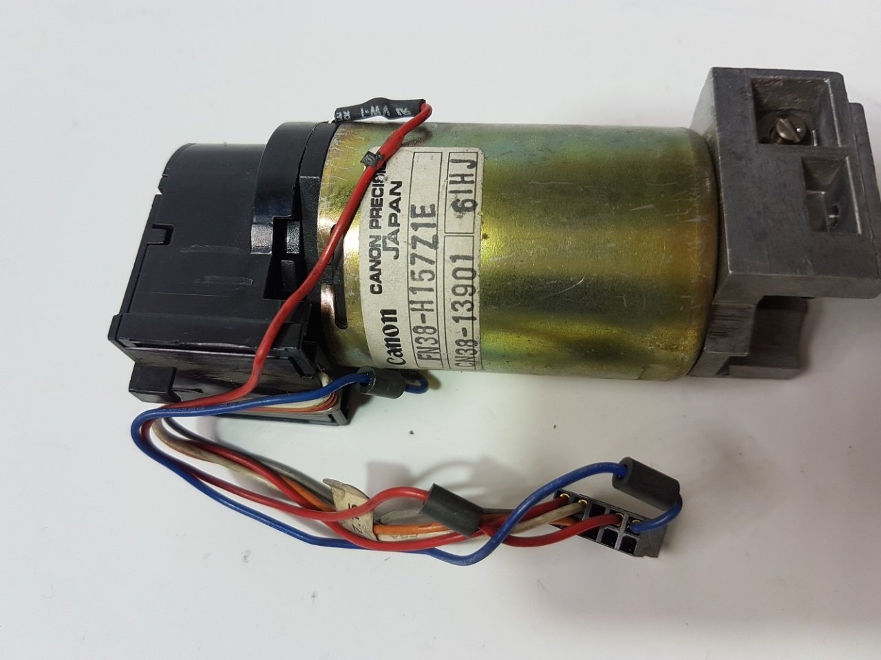 Canon Precision 12V 24V DC Iron Core Encoderli Motor FN38 Type M 5250 RPM 24.5 mN/m hobby