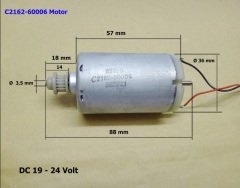 C2162-60006 HP / Mabuchi Small DC motor with cog