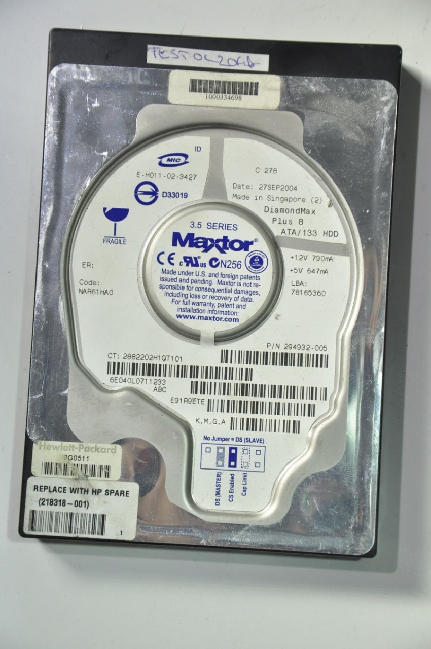 MAXTOR IDE 20GB NAR61HA0 3.5'' HDD