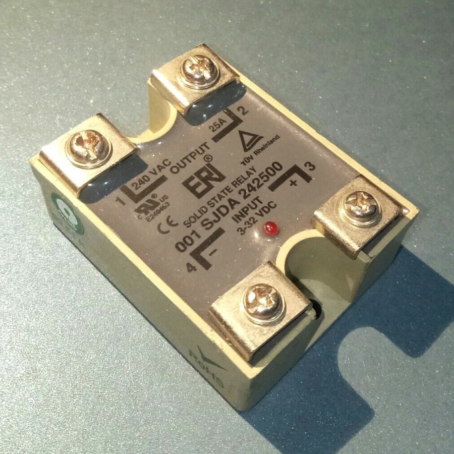 ERI 001 SJDA 242500 240VAC 25A 3-32VDC SOLID STATE RELAY