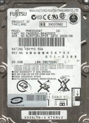 FUJITSU IDE 20GB MHR2020AT 2.5'' 4200RPM HDD