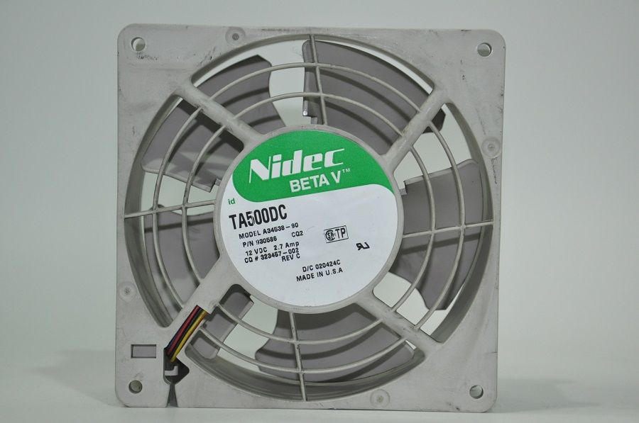 NIDEC BETA V TA500DC A34538-90 930586 323457-002 126x50 12 VDC 2.7A FAN