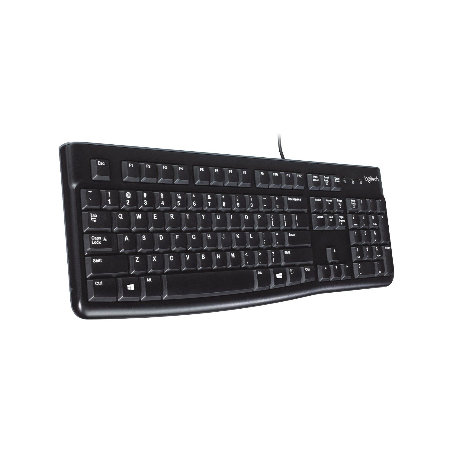 Logitech K120 USB Kablolu Türkçe Q Klavye - Siyah