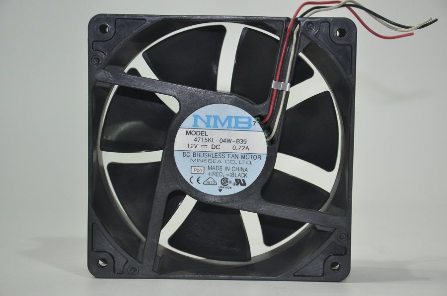 NMB 4715KL-04W-B39 120x38 12 VDC 0.72A FAN