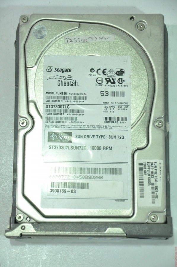 SEAGATE 80 PIN 73GB ST373307LC 3.5'' 10000RPM SCSI HDD