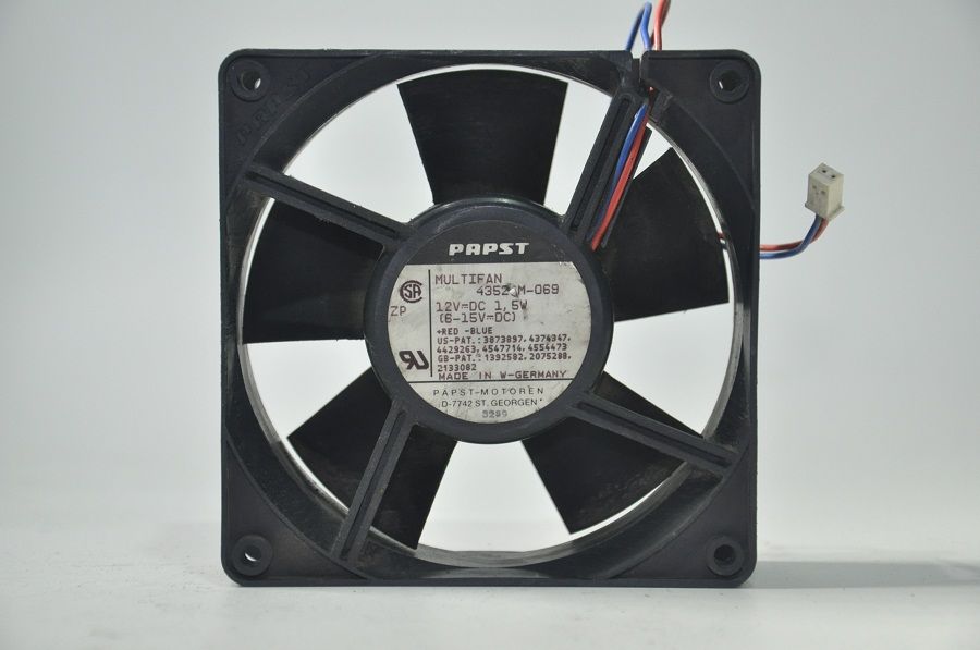 PAPST 4352M-069 120X38 12 VDC 1.5W FAN