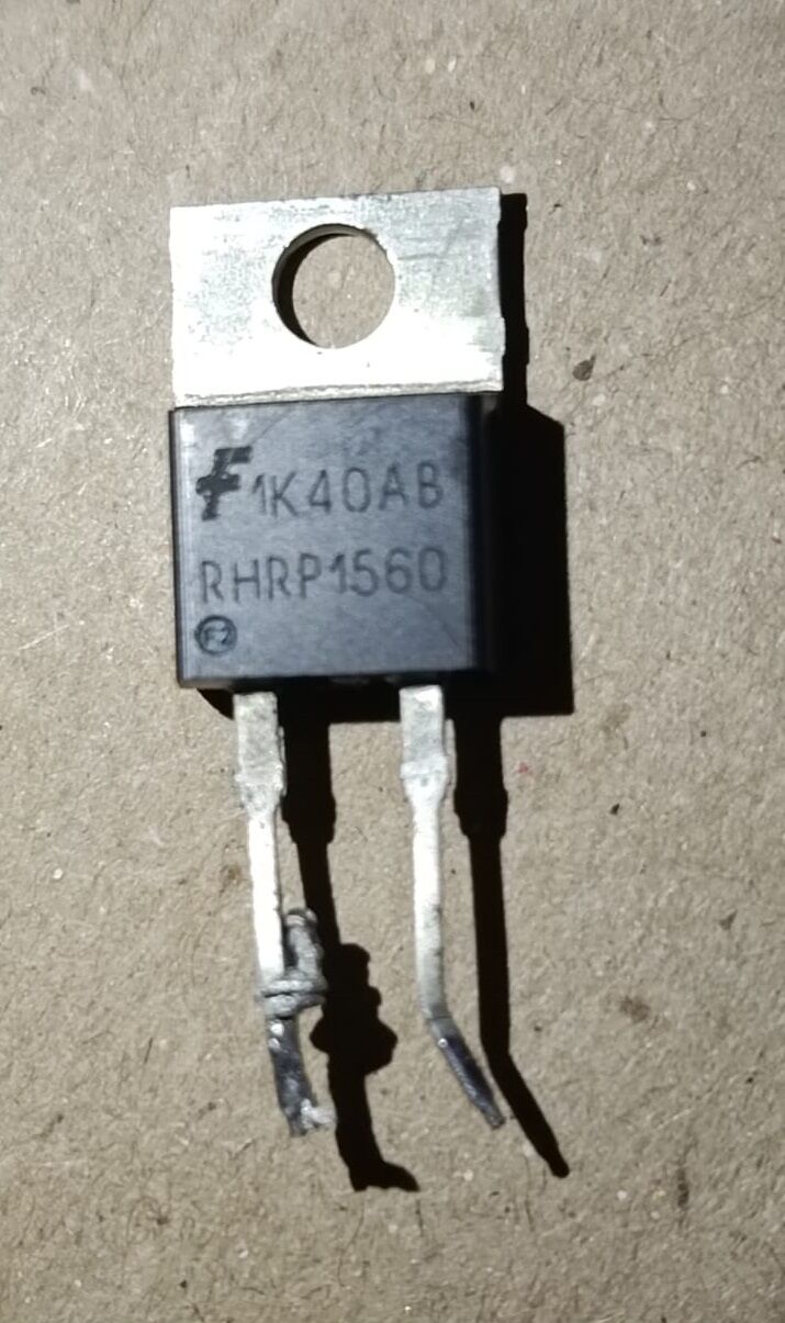 RHRP1560 TO-220-2 15A 600V RECTIFIER DIODE