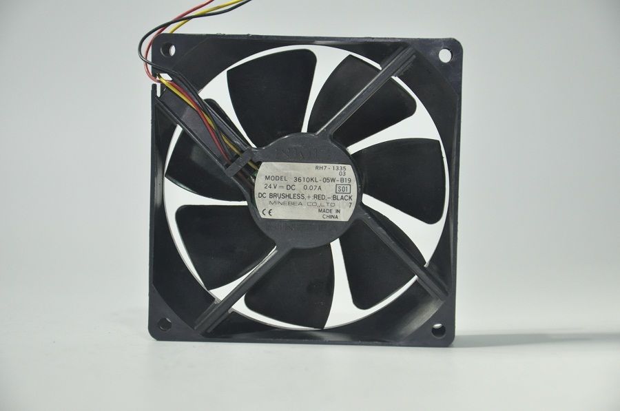 NMB 3610KL-05W-B19 90X25 24 VDC 0.07A FAN