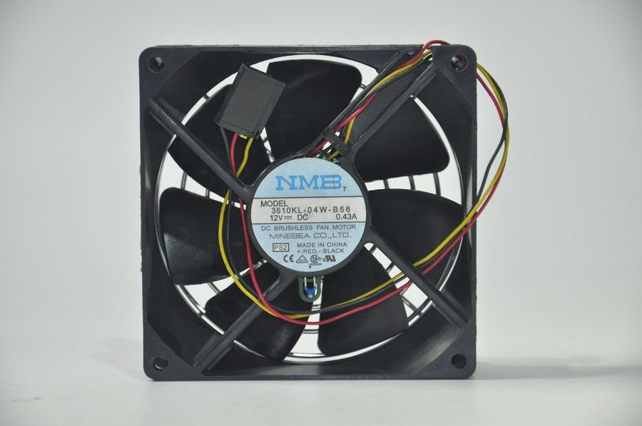 NMB 3610KL-04W-B56 90X25 12 VDC 0.43A FAN