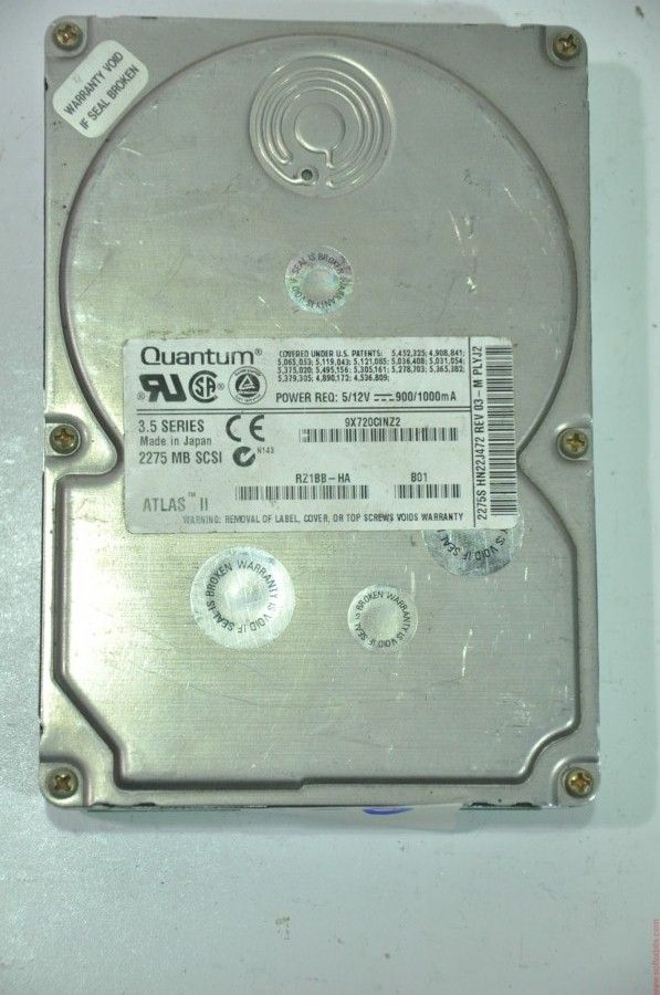 QUANTUM 80 PIN 2GB 9X720CINZ2 RZ1BB-HA 3.5'' SCSI HDD