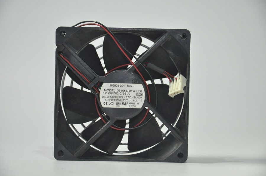 NMB 3610KL-04W-B60 90X25 12 VDC 0.56 FAN
