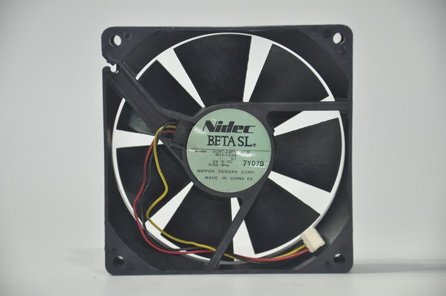 NIDEC BETA SL DO9T-24PS1 01B RH7-1334 90X25 24 VDC 0.06A FAN