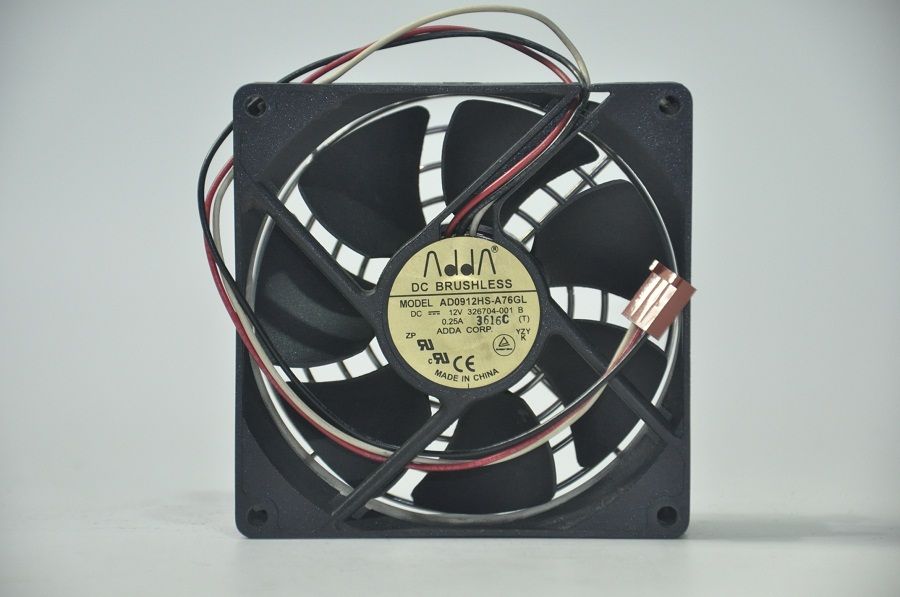 ADDA AD0912HS-A76GL 90X25 12 VDC 0.25A FAN