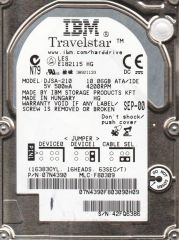 IBM TravelStar 20GN DJSA-210 10GB Internal 4200RPM 2.5'' HDD