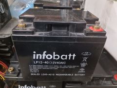 Infobatt lp12-40 12V 40AH 2023 KURU AKÜ