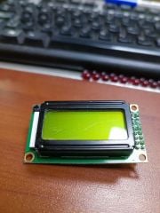 LCM0802B 5V 8x2 Character LCD 0802 (Yellow-Green Screen with Backlight)