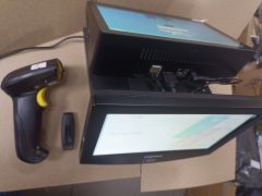 9'' Dokunmatik Çift Ekranlı Aio Mini PC Barkod Okuyucu Hediyeli